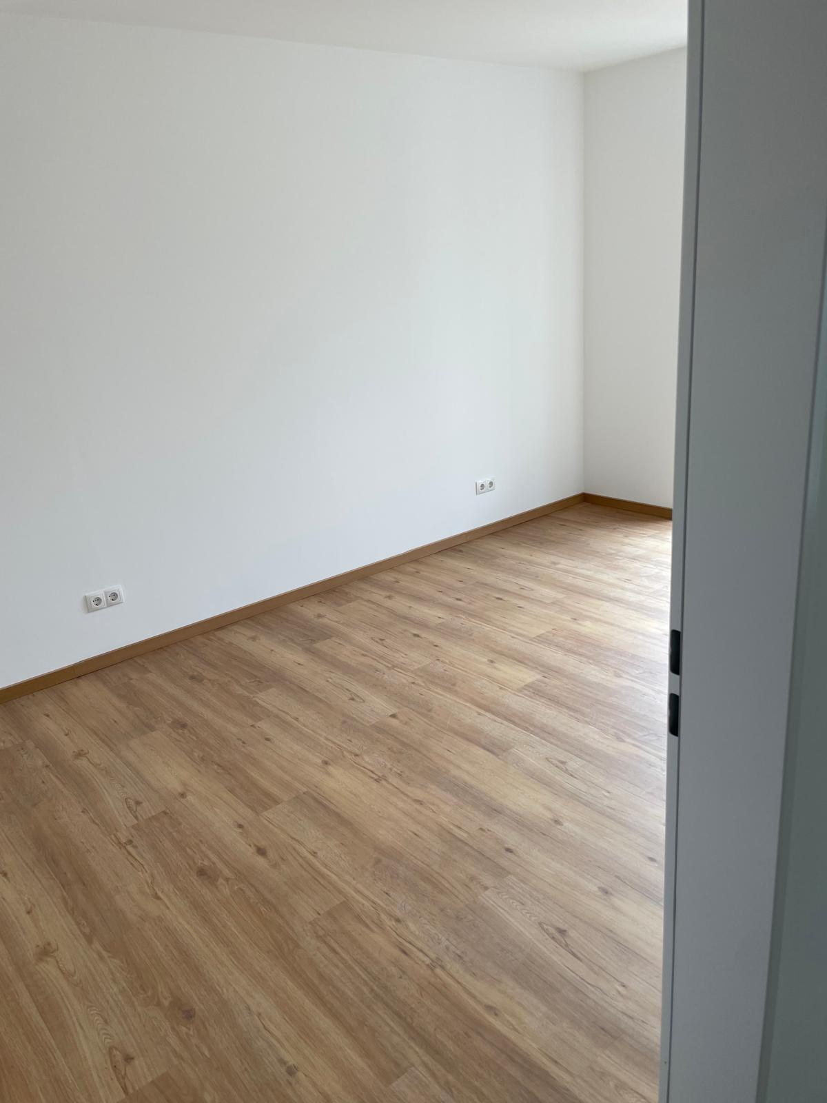 Vorbereiteter leerer Wohnraum