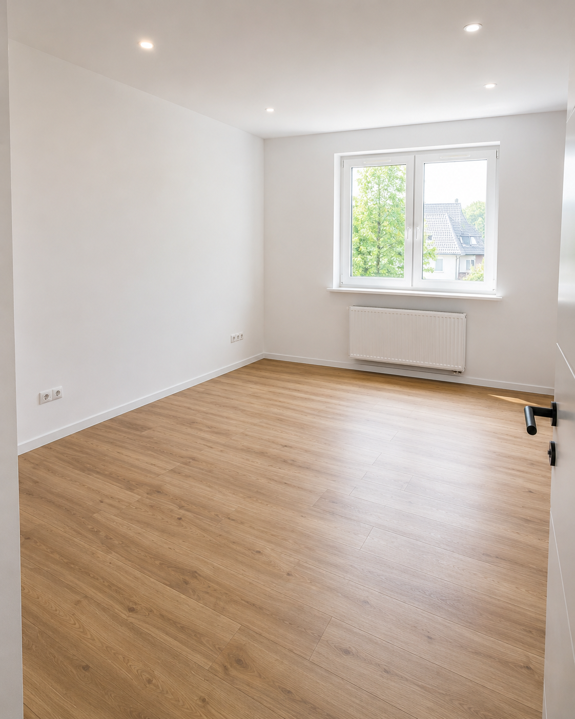 Moderner renovierter Fußboden